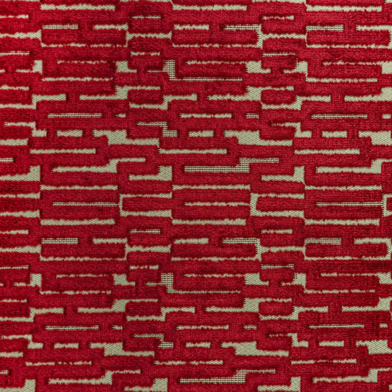 Winners Circle IV Basie Crypton Fabric, Firethorn