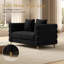  Causeuse en velours 58,8 po Modern-1115028372