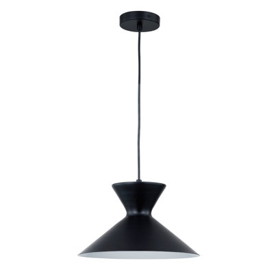 Jeremiah Metal Pendant Light, Black