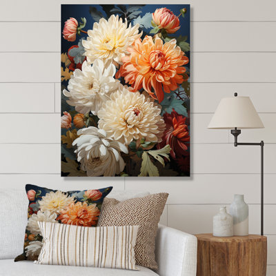 Collage d'automne Yareily Chrysanthemums I
