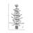 36" Halloween Feather Tree-1645884873
