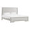 Queen Bed, Rustic White