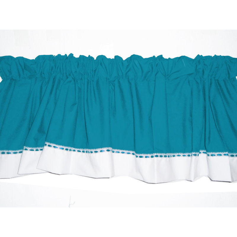 Cantonnière de fenêtre 72 "Colbie Regal, Aqua