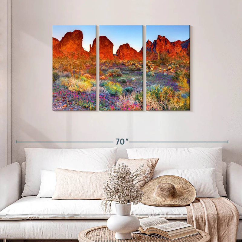 Alvord Kofa Wildlife Plants, 28" H x 45" W