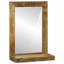 Solid Wood Rectangle Mirror-1377926461