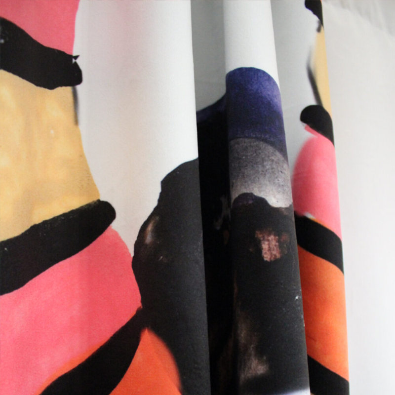 Charvette Velvet Blackout Curtain Panel Pair, 148cm x 250cm