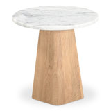 Evelyn Marble End Table
