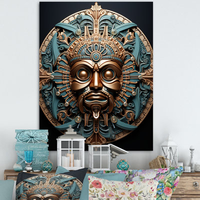 Native Force Mask II - reproduction sur toile