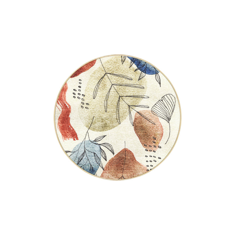 Tapis Balmir avec envers antidérapant, Rond 8 pi