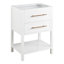 Ensemble de meuble-lavabo simple 24 po avec lavabo encastré rectangulaire Robertson-75246828-75246837-75246831