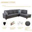 Canapé modulaire en cuir 2 pièces Bawan-2074801196-2074801188