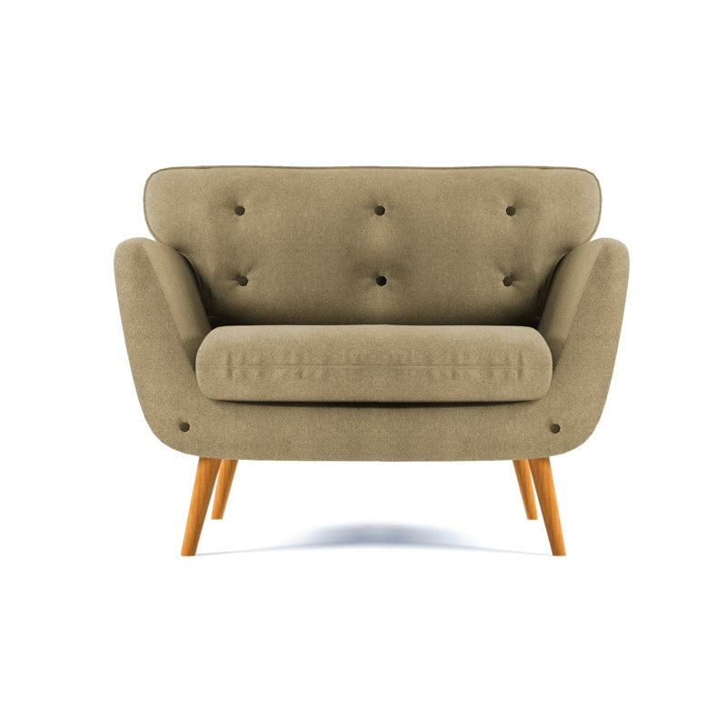 Destini Upholstered Armchair, Beige