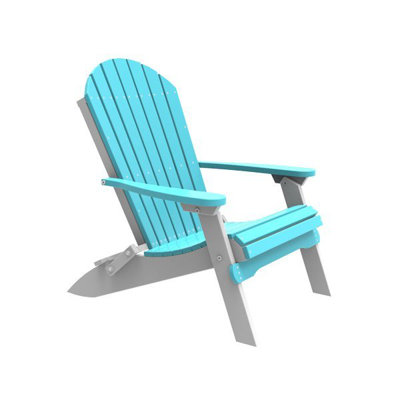 Chaise adirondack pliante en plastique Frederike