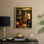 «Christmas Holiday Art DCXI», reproduction encadrée - bois massif