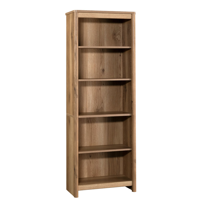 Dover Edge 5-Shelf Bookcase, Brown