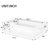Floor Bed with Heightened Safety Guardrails and Door-2066330652