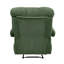 Fauteuil inclinable manuel rembourré avec rembourrage rembourré et repose-pieds rembourré Deyra-126227821