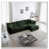 Vert + 3 sièges + 1 fauteuil