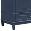 Meuble-lavabo autoportant de 30 po avec lavabo simple en céramique, une porte avec tablette et 3 tiroirs-698145614