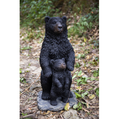 Standing Mother and Baby Bears