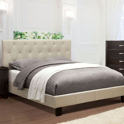 Lit plateforme tapissier Glenboro