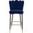 Sonette Upholstered Counter Stool with Metal Frame-1080848126