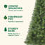 Arbre de Noël artificiel à charnières-1459807643