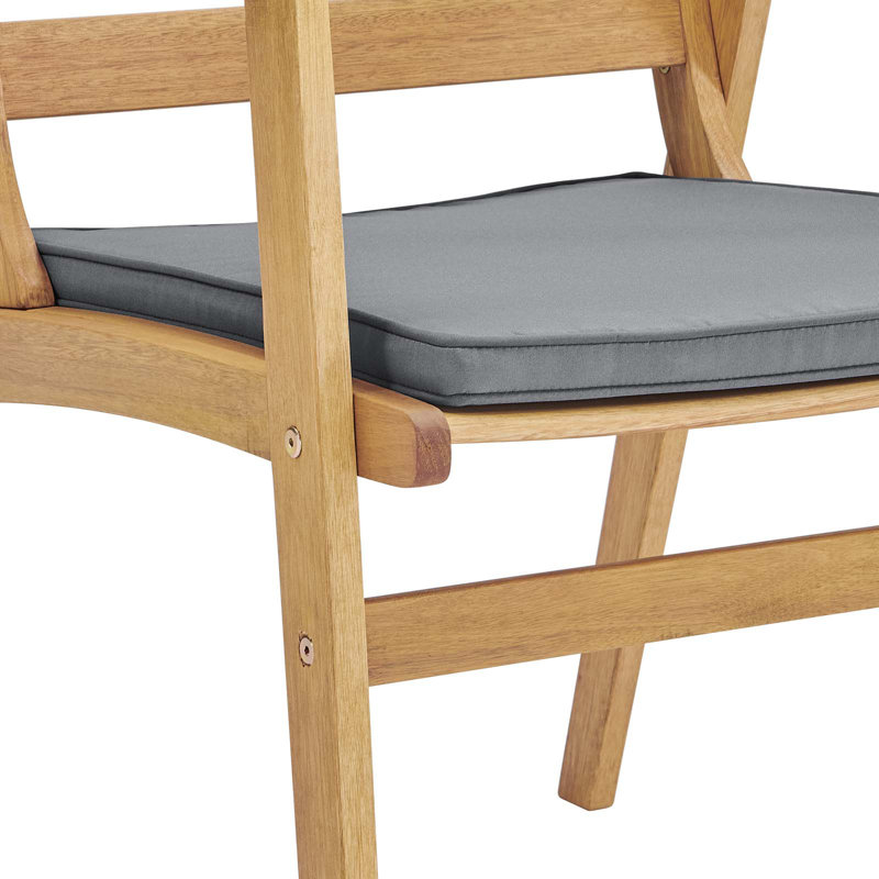 Chaise de patio avec coussin Syracuse