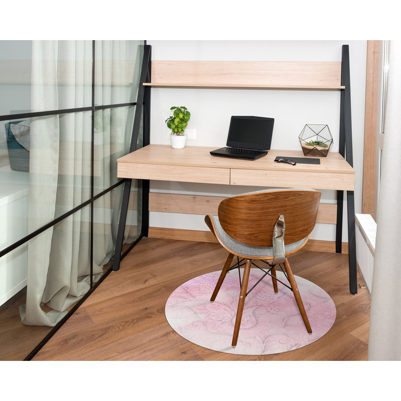 Karnecia Hard Floor Straight Round Chair Mat