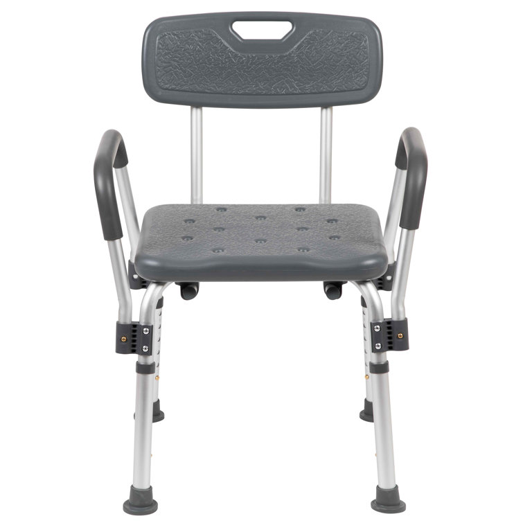 Joey 300 Lb. Capacity Adjustable Bath & Shower Chair with Depth Adjustable Back