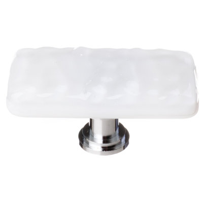 Glacier Rectangular Cabinet Knob