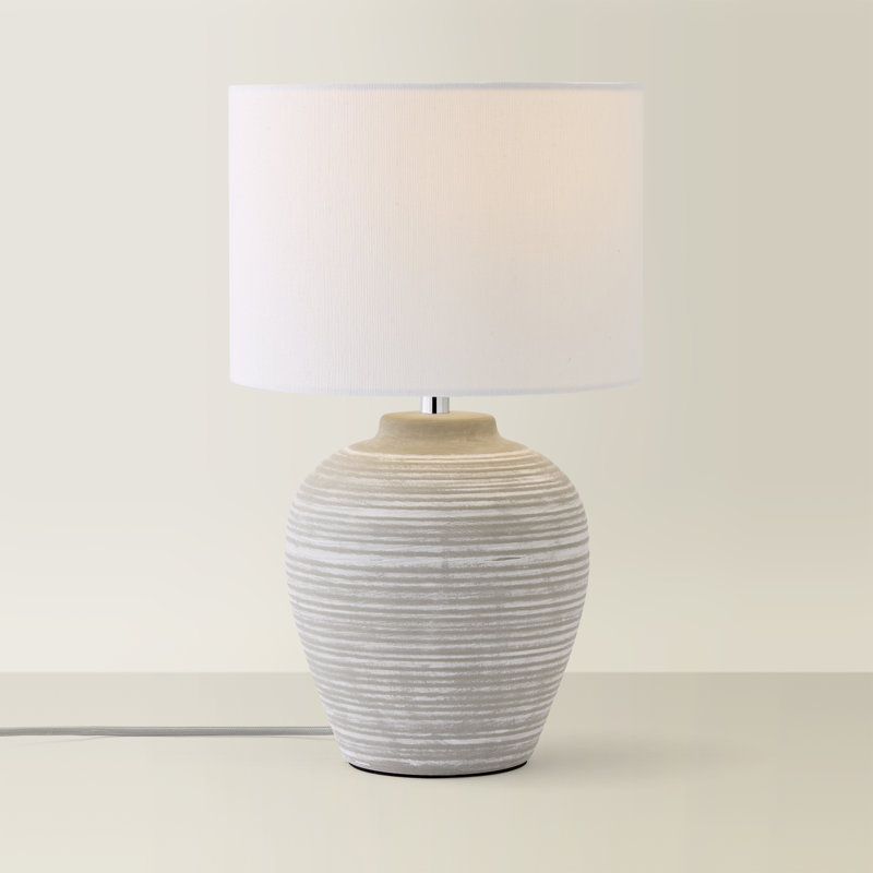 Takefumi Ceramic Table Lamp, 37.5cm H x 22cm W x 22cm D