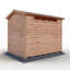 Shire 6 Ft. W x 8 Ft. D Security Shed-29355606