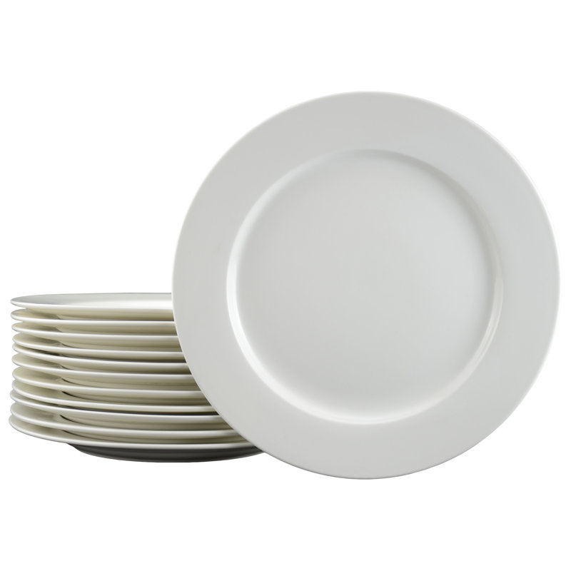Assiette plate 11 po White Tie Caterer