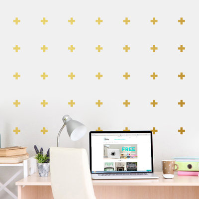 Adhésif décoratif signe plus
