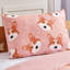 Ensemble d'édredon en microfibre rose-179132829