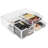 3-Drawer Cosmetic Acrylic Organizer, Stackable, Large in Clear