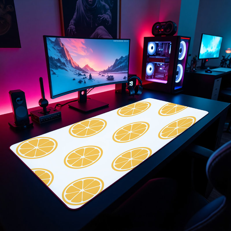 Polyester Desk Pad, 31.5x15.5
