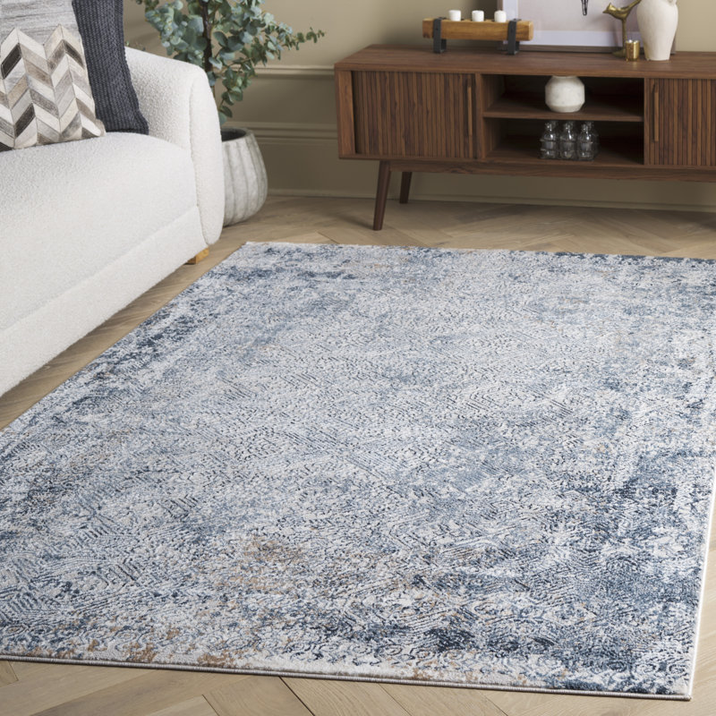 Jiayou Performance Geometric Rug, Rectangle 5'3" x 7'6"