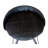 Swivel Upholstered Counter Stool with Metal Frame-274060454