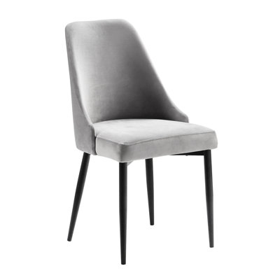 Causby 20'' H Velvet Upholstered Side Chair