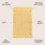 Tapis moutarde Asako-1363058787