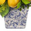 Arrangement floral citron en pot