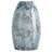 3 Pack 71.4 in. Stone Blue Art  Glass Globe Pendant Light