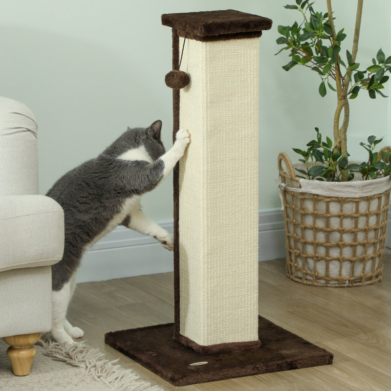 Scratching Post, Brown