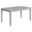 Ensemble de table de salle à manger pour la cuisine et la salle à manger, ensemble 6 pièces gris ardoise avec table rectangulaire, 4 chaises rembourrées et banc, 6 sièges