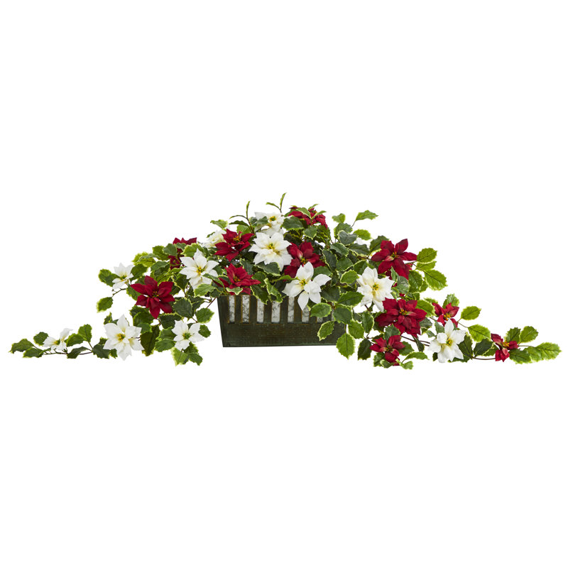 Holly Arrangement in Planter