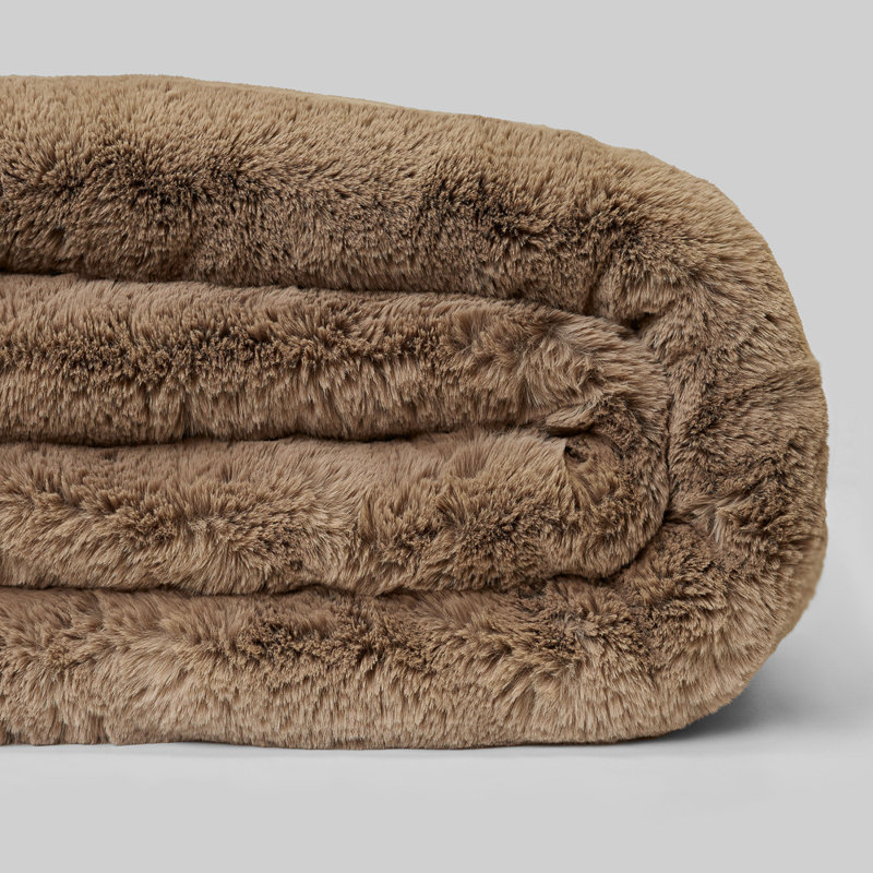 Cuddle Blanket, Walnut, 80" W x 60" L