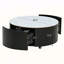 Table basse ronde moderne mobile avec roulettes-1175816595