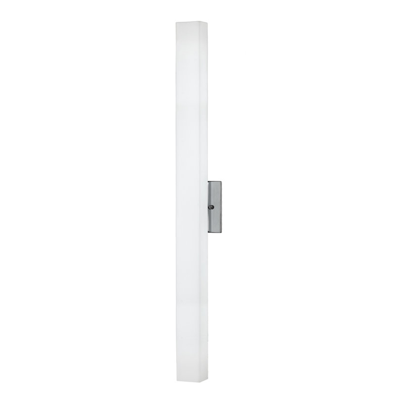 Melville LED Wallchiere, Brushed Nickel, 32" H x 4.75" W x 2.875" D